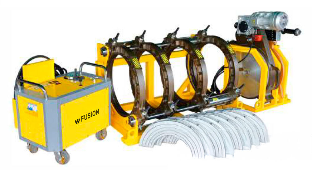 Máquina de solda termofusão PEAD - 63mm à 1600mm